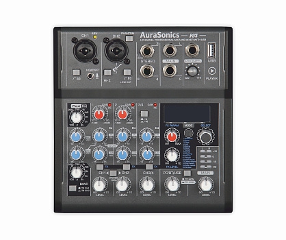 AuraSonics K4 компактный микшерный пульт в Кабардино-Балкарии