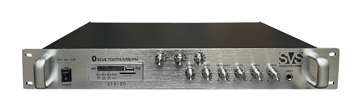 SVS Audiotechnik STA-80 Микшер-усилитель для систем Public Address в Кабардино-Балкарии