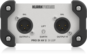 Klark Teknik DI 22P пассивный стерео директ-бокс в Кабардино-Балкарии
